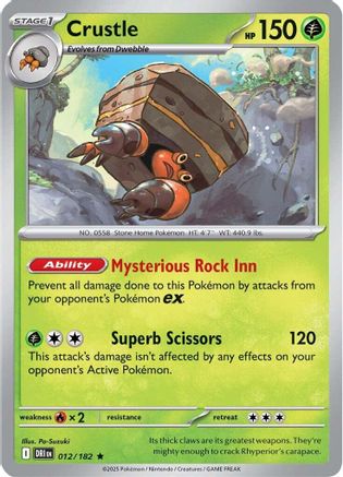 Crustle (DRI-012) (Holofoil)
