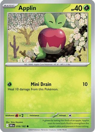 Applin (DRI-016) (Reverse Holofoil)