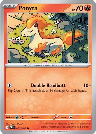 Ponyta (DRI-029) (Reverse Holofoil)