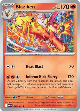 Blaziken (DRI-042) (Reverse Holofoil)