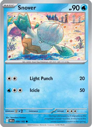 Snover (DRI-059) (Reverse Holofoil)