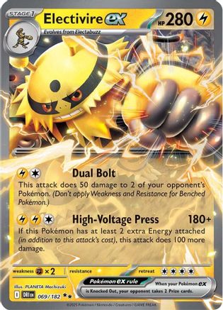 Electivire ex (DRI-069) (Holofoil)