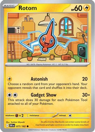 Rotom (DRI-077) (Reverse Holofoil)