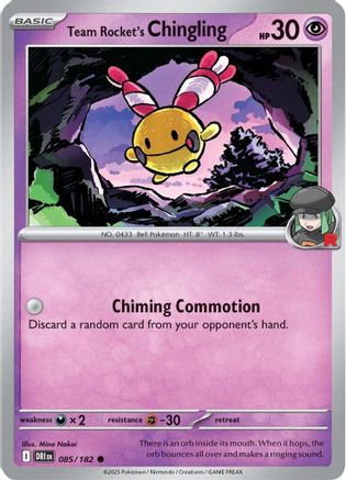 Team Rocket's Chingling (DRI-085) (Reverse Holofoil)
