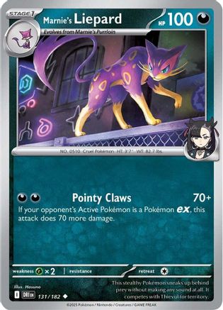 Marnie's Liepard (DRI-131) (Reverse Holofoil)