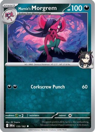 Marnie's Morgrem (DRI-135) (Reverse Holofoil)