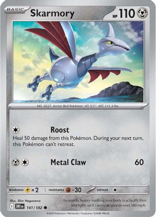 Skarmory (DRI-141) (Reverse Holofoil)
