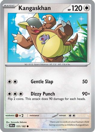 Kangaskhan (DRI-151) (Reverse Holofoil)