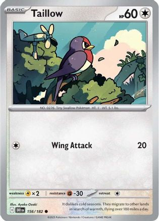 Taillow (DRI-156) (Reverse Holofoil)