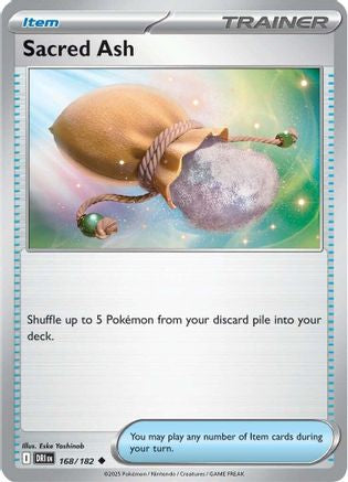 Sacred Ash (DRI-168) (Reverse Holofoil)