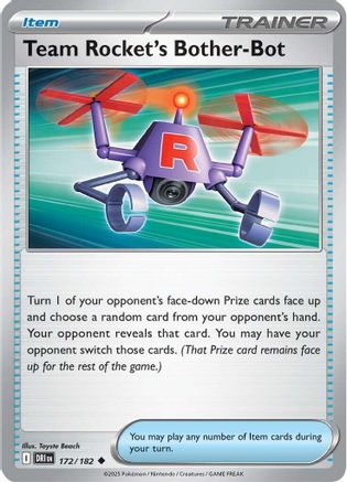Team Rocket's Bother-Bot (DRI-172) (Reverse Holofoil)