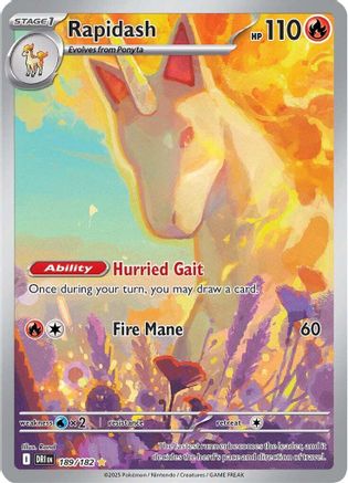 Rapidash (DRI-189) (Holofoil)
