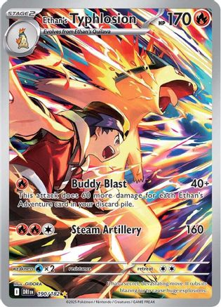 Ethan's Typhlosion (DRI-190) (Holofoil)