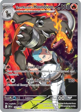 Team Rocket's Houndoom (DRI-191) (Holofoil)