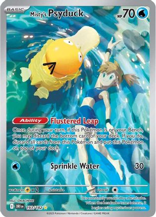 Misty's Psyduck (DRI-193) (Holofoil)
