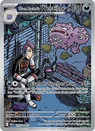 Team Rocket's Weezing (DRI-199) (Holofoil)