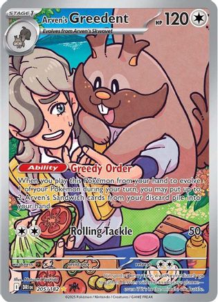 Arven's Greedent (DRI-205) (Holofoil)