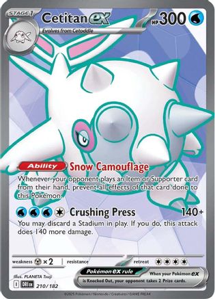 Cetitan ex (DRI-210) (Holofoil)