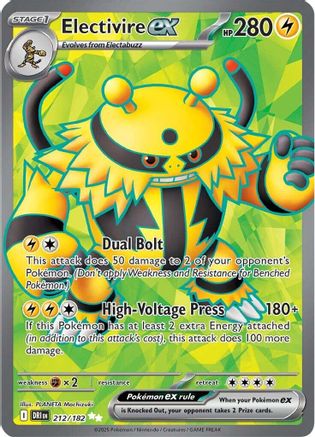 Electivire ex (DRI-212) (Holofoil)