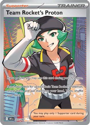 Team Rocket's Proton (DRI-227) (Holofoil)