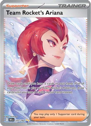 Team Rocket's Ariana (DRI-237) (Holofoil)
