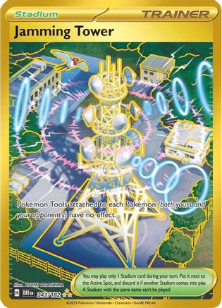 Jamming Tower (DRI-243) (Holofoil)