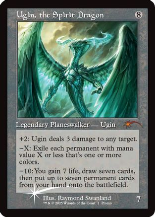 Ugin, the Spirit Dragon (Retro Frame) (SLD-001) (Foil)