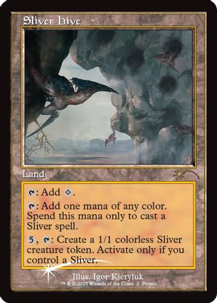 Sliver Hive (Retro Frame) (SLD-002) (Foil)