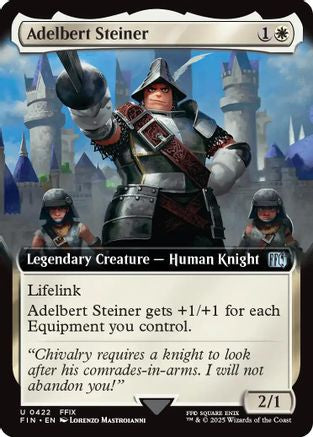 Adelbert Steiner (FIN-422) (Extended Art) (Foil)