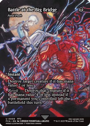 Battle at the Big Bridge / Fatal Push (FCA-009) (Borderless) (Foil)