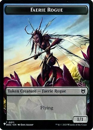 Faerie Rogue // Ape Double-Sided Token (LIST-11 // 10)