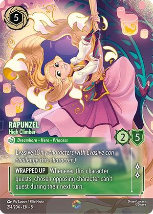 Rapunzel - High Climber (Enchanted) (8-214) (Holofoil)
