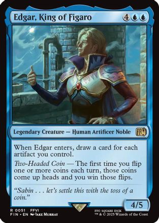 Edgar, King of Figaro (FIN-051)