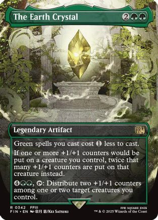 The Earth Crystal (FIN-342) (Borderless) (Foil)