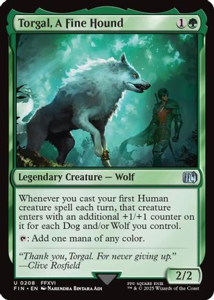 Torgal, A Fine Hound (FIN-208)