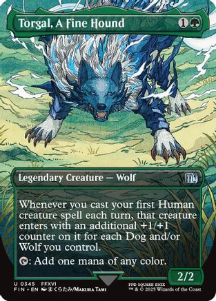Torgal, A Fine Hound (FIN-345) (Borderless) (Foil)