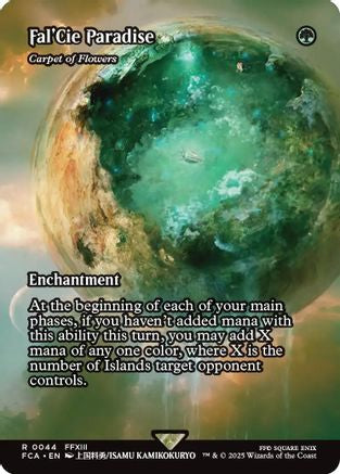 Fal'Cie Paradise / Carpet of Flowers (FCA-044) (Borderless) (Foil)