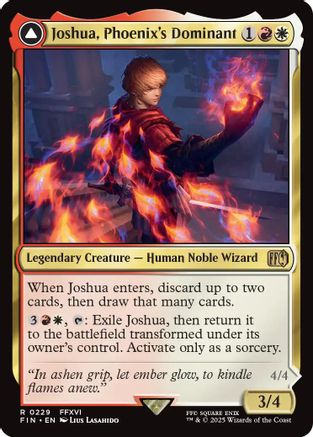 Joshua, Phoenix's Dominant // Phoenix, Warden of Fire (FIN-229)
