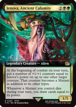 Jenova, Ancient Calamity (FIN-228) (Extended Art) (Foil)