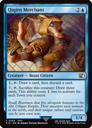 Qiqirn Merchant (FIN-065) (Foil)