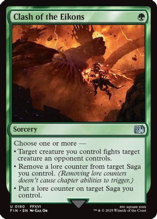 Clash of the Eikons (FIN-180) (Foil)