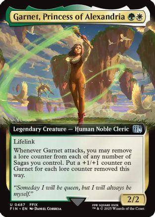 Garnet, Princess of Alexandria (Extended Art) (FIN-487)