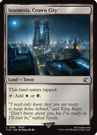 Insomnia, Crown City (FIN-282) (Foil)