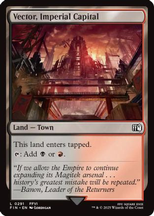 Vector, Imperial Capital (FIN-291) (Foil)