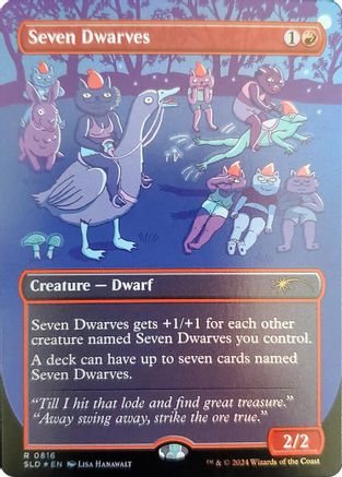 Seven Dwarves (0816) (SLD-816) (Foil)