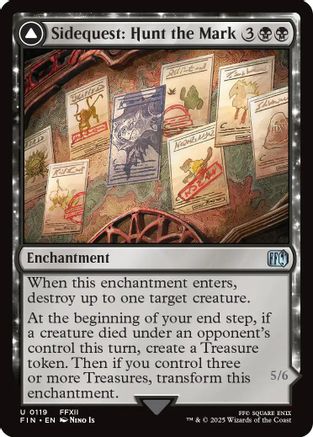 Sidequest: Hunt the Mark // Yiazmat, Ultimate Mark (FIN-119)