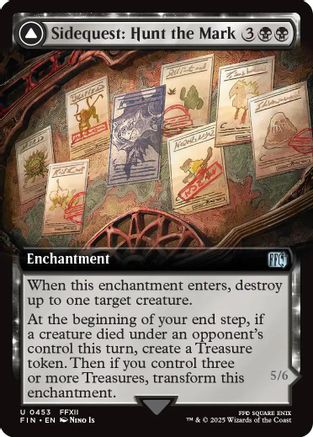 Sidequest: Hunt the Mark // Yiazmat, Ultimate Mark (FIN-453) (Extended Art)