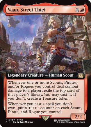 Vaan, Street Thief (FIN-467) (Extended Art)