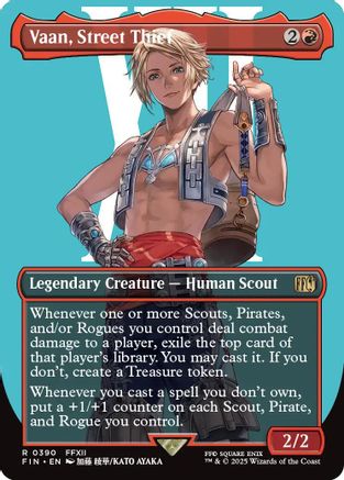 Vaan, Street Thief (FIN-390) (Borderless)