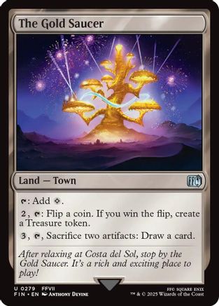 The Gold Saucer (FIN-279) (Foil)